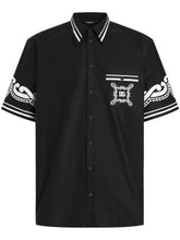 printed poplin shirt